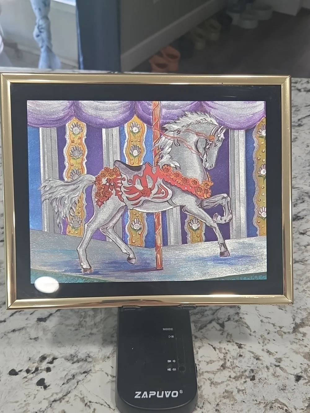 Manifestations 80s Optical Illusions Foil Art